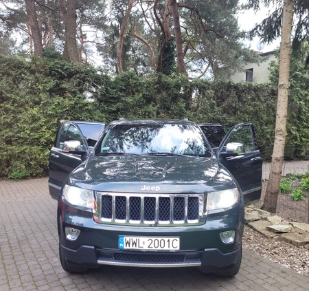 Jeep Grand Cherokee cena 62500 przebieg: 205000, rok produkcji 2011 z Warszawa małe 106